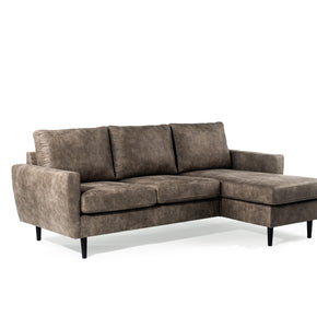 3-zitsbank CL L+R, stof Savannah S520 taupe