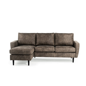 3-zitsbank CL L+R, stof Savannah S520 taupe