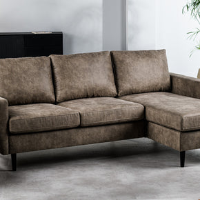 3-zitsbank CL L+R, stof Savannah S520 taupe