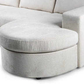 3-zitsbank CL L+R, stof Lord 22, E460 beige