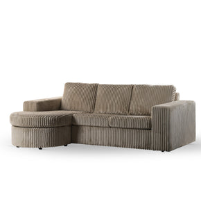 3-zitsbank CL L+R, stof Tillia 03, L460 beige