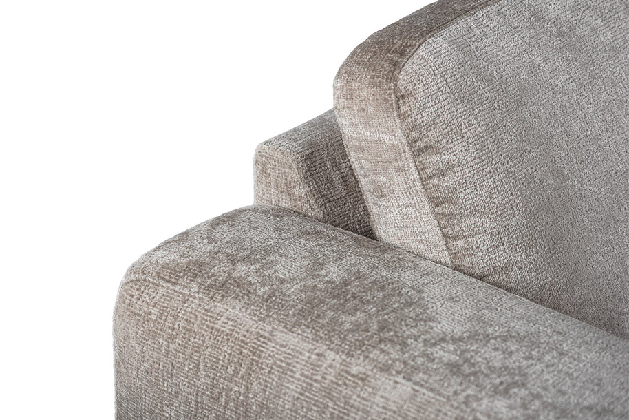 3-zits hoek rechts, stof Perfect Harmony 04, R720 champagne