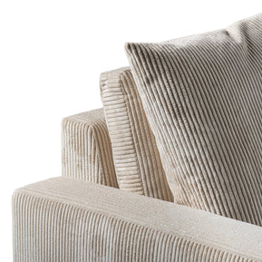 3-zitsbank CL L+R, stof Lincoln 83, R920 naturel
