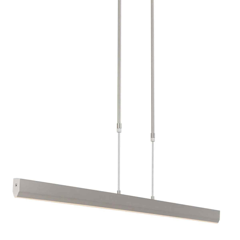 Hanglamp Zelena 3656ST, staal, instelbare lichtkleur
