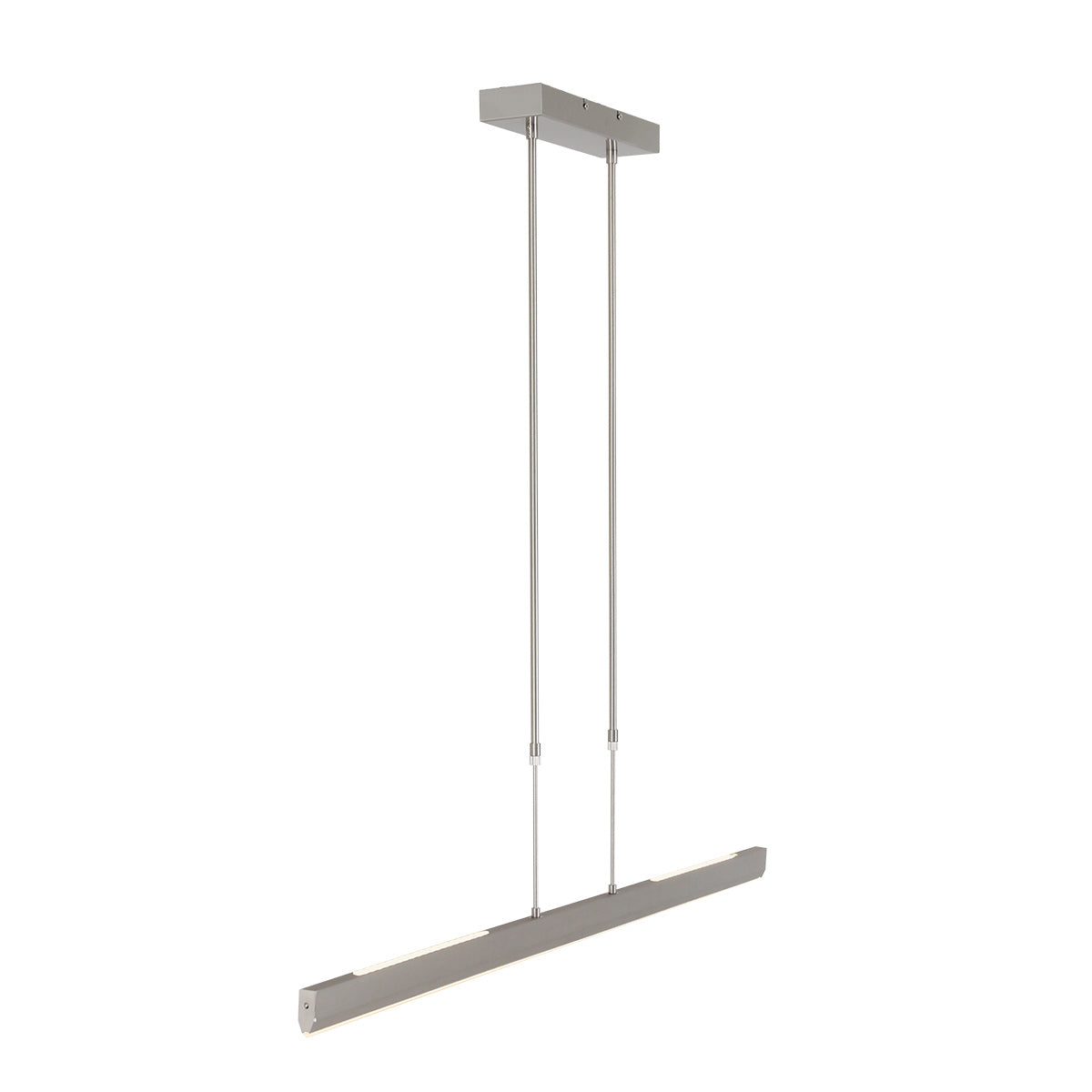 Hanglamp Zelena 3656ST, staal, instelbare lichtkleur