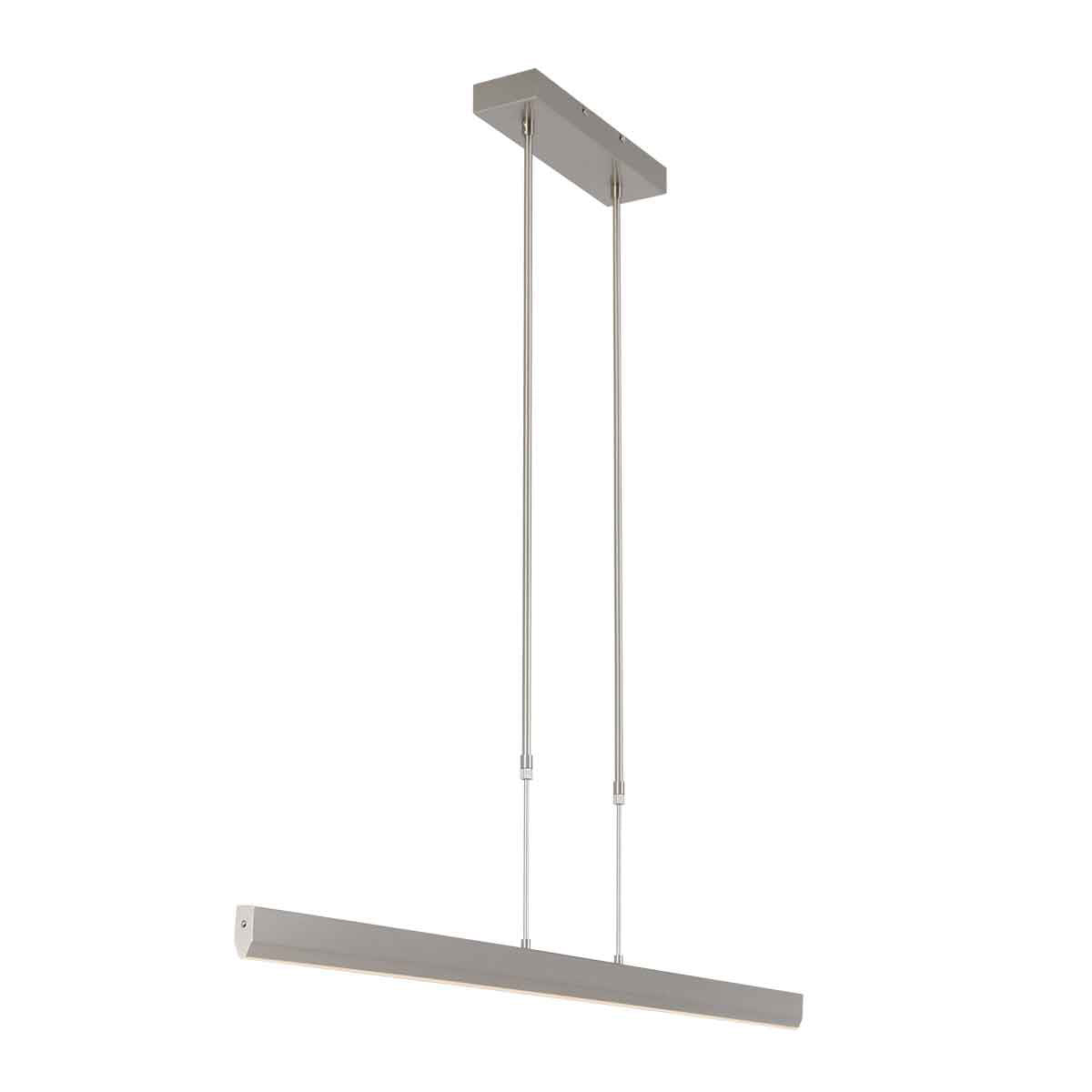 Hanglamp Zelena 3656ST, staal, instelbare lichtkleur