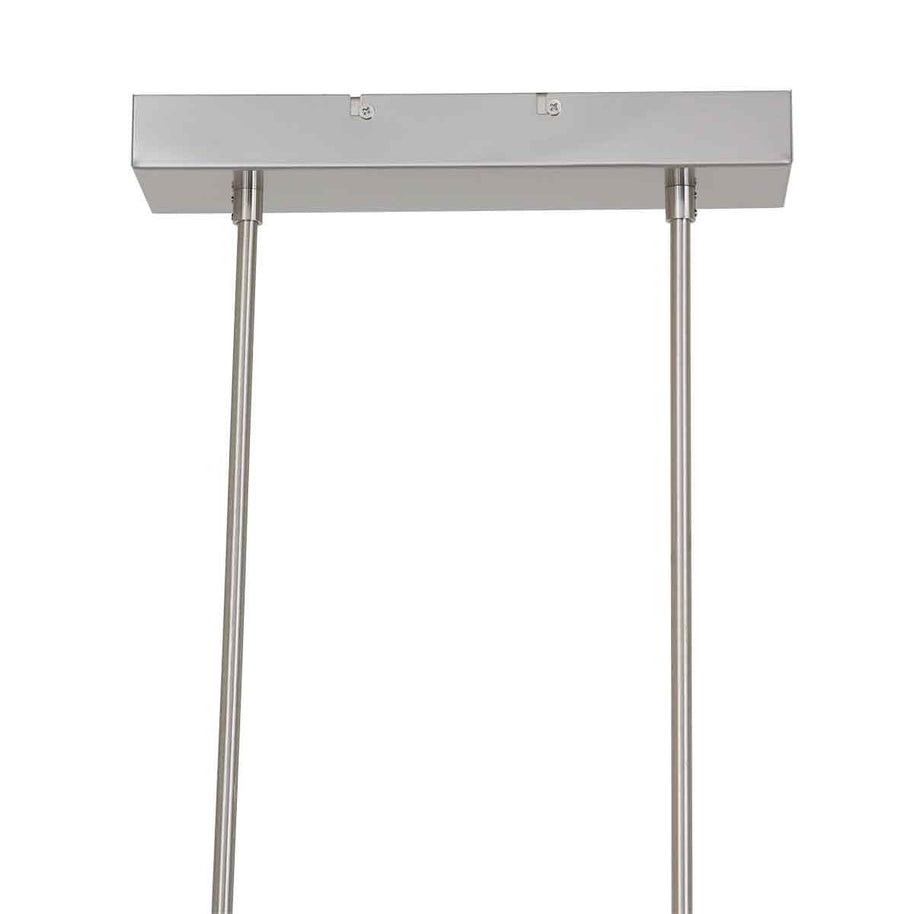 Hanglamp Zelena 3656ST, staal, instelbare lichtkleur