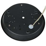 Hanglamp Ringlux 3692ZW zwarte hanglamp met LED ring Ø60