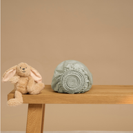 Coco & Cici - Kinder - TENCEL Hoeslaken Satijn Grijsgroen - 70x145x15