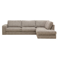 Easton, 3-zits hoek rechts, stof Silencio 19, S460 beige