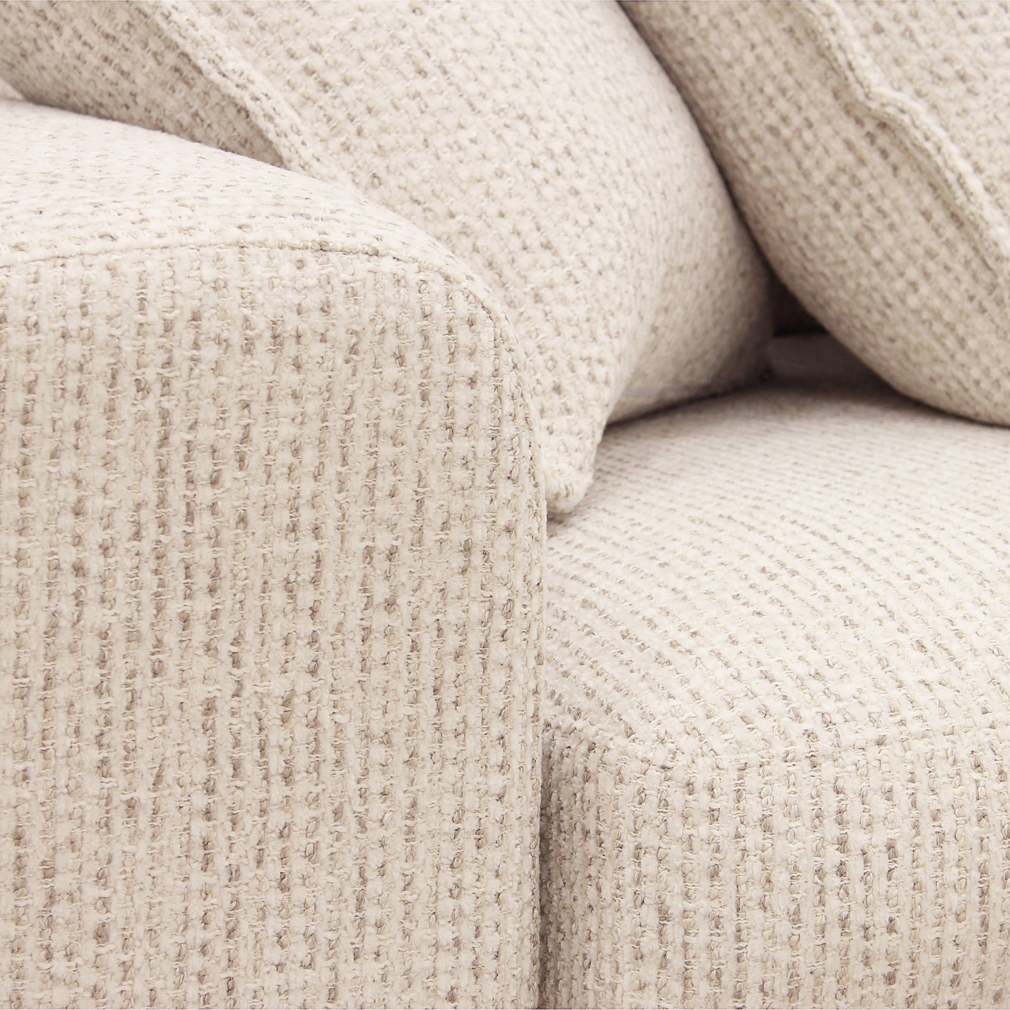 Harper, 3-zits hoek rechts, stof Silencio 6, S460 beige