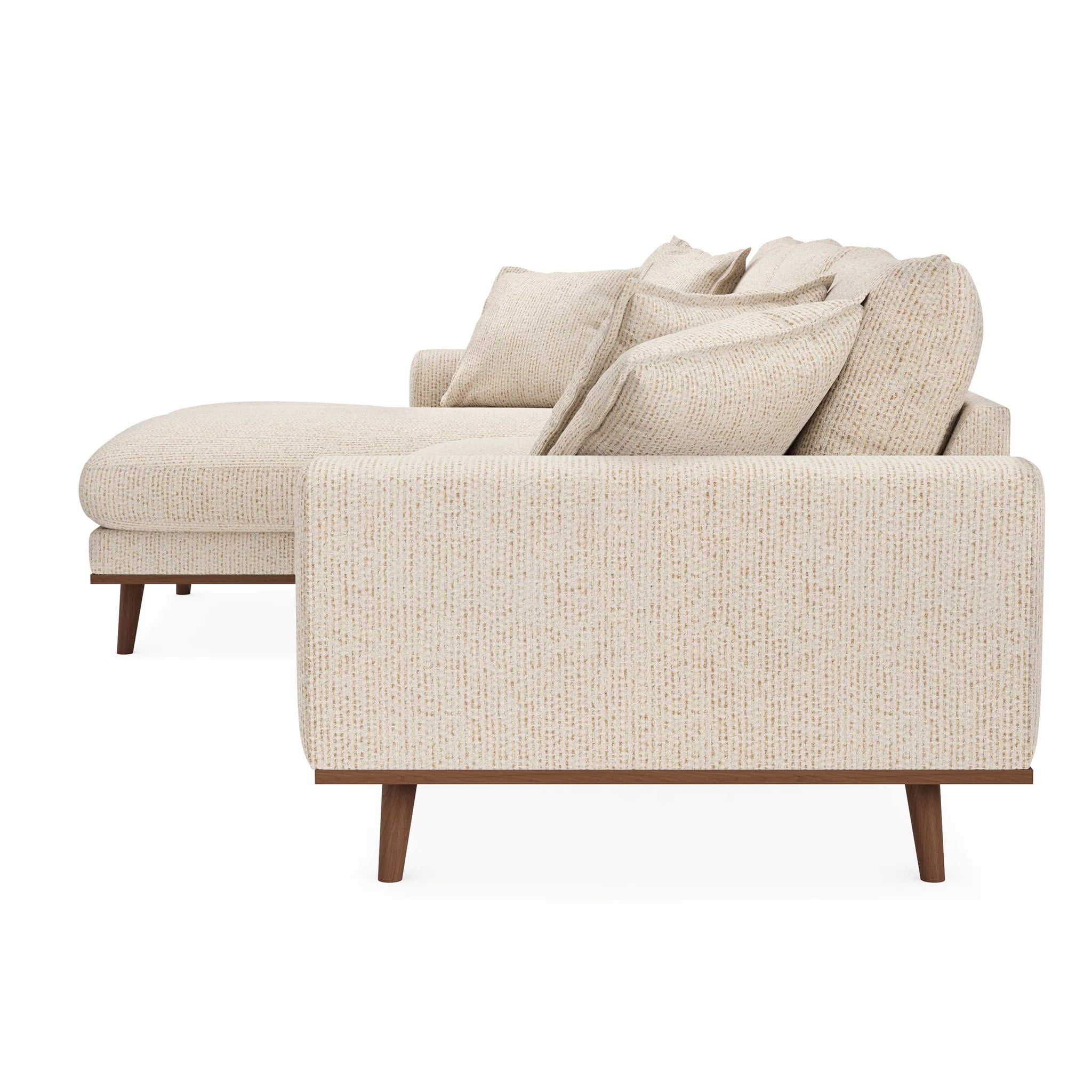 Harper, 3-zits CL links, stof Silencio 6, S460 beige
