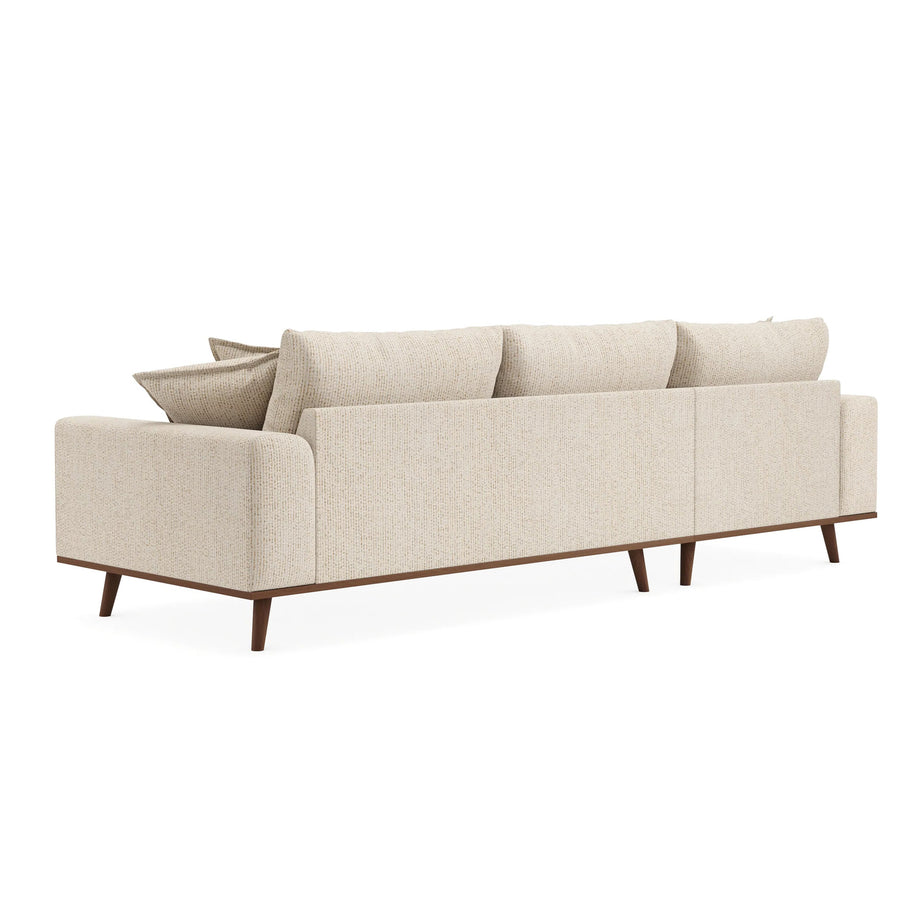 Harper, 3-zits CL links, stof Silencio 6, S460 beige