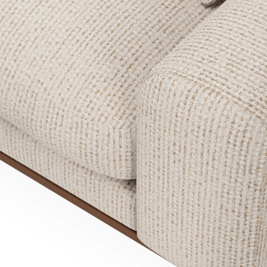 Harper, 3-zits CL links, stof Silencio 6, S460 beige