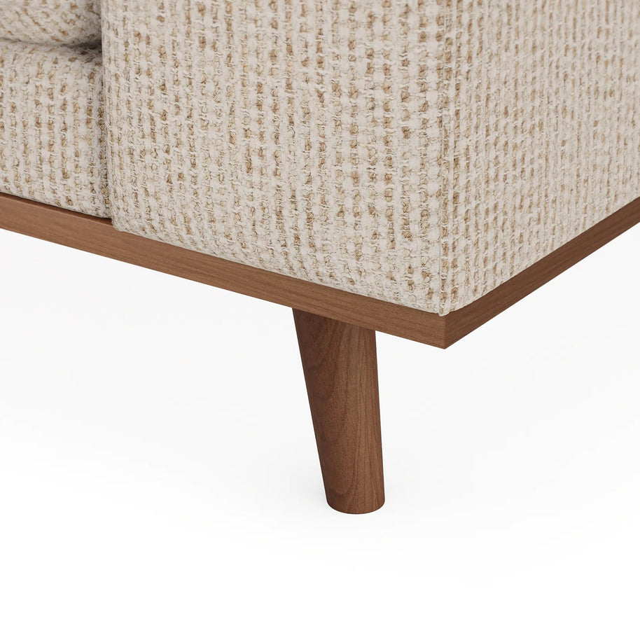 Harper, 3-zits CL links, stof Silencio 6, S460 beige
