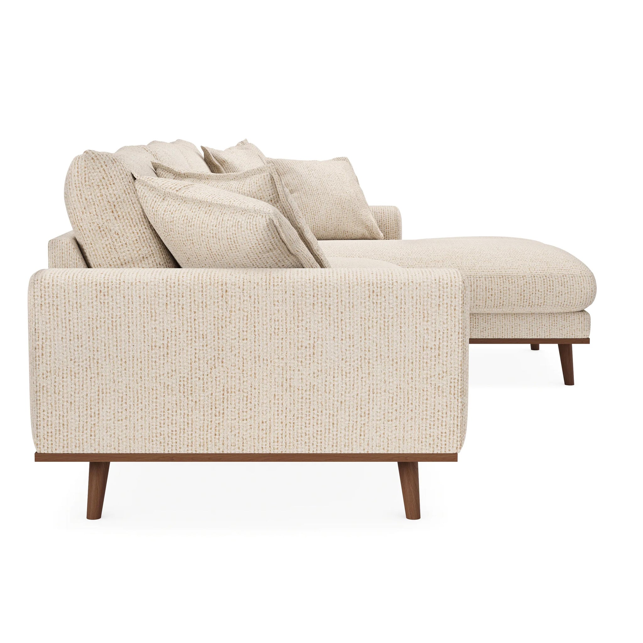 Harper, 3-zits CL rechts, stof Silencio 6, S460 beige