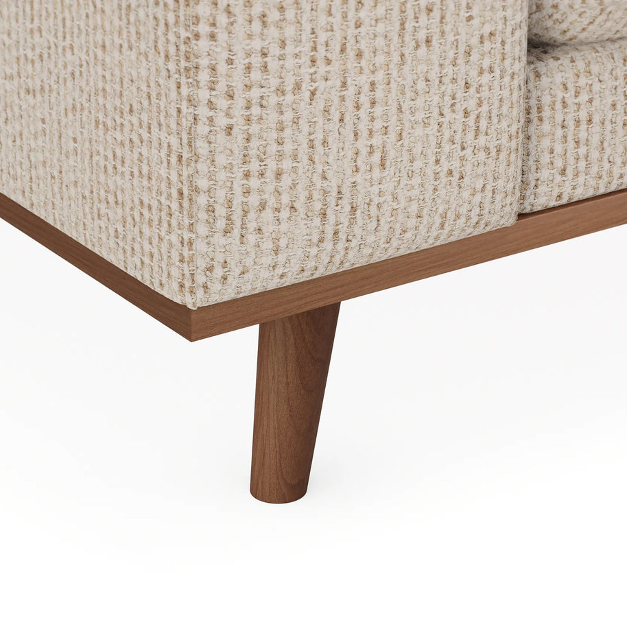Harper, 3-zits CL rechts, stof Silencio 6, S460 beige