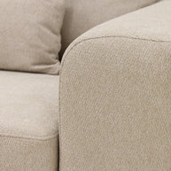 Paloma, 3-zits hoek links, stof Borg 24, B460 beige