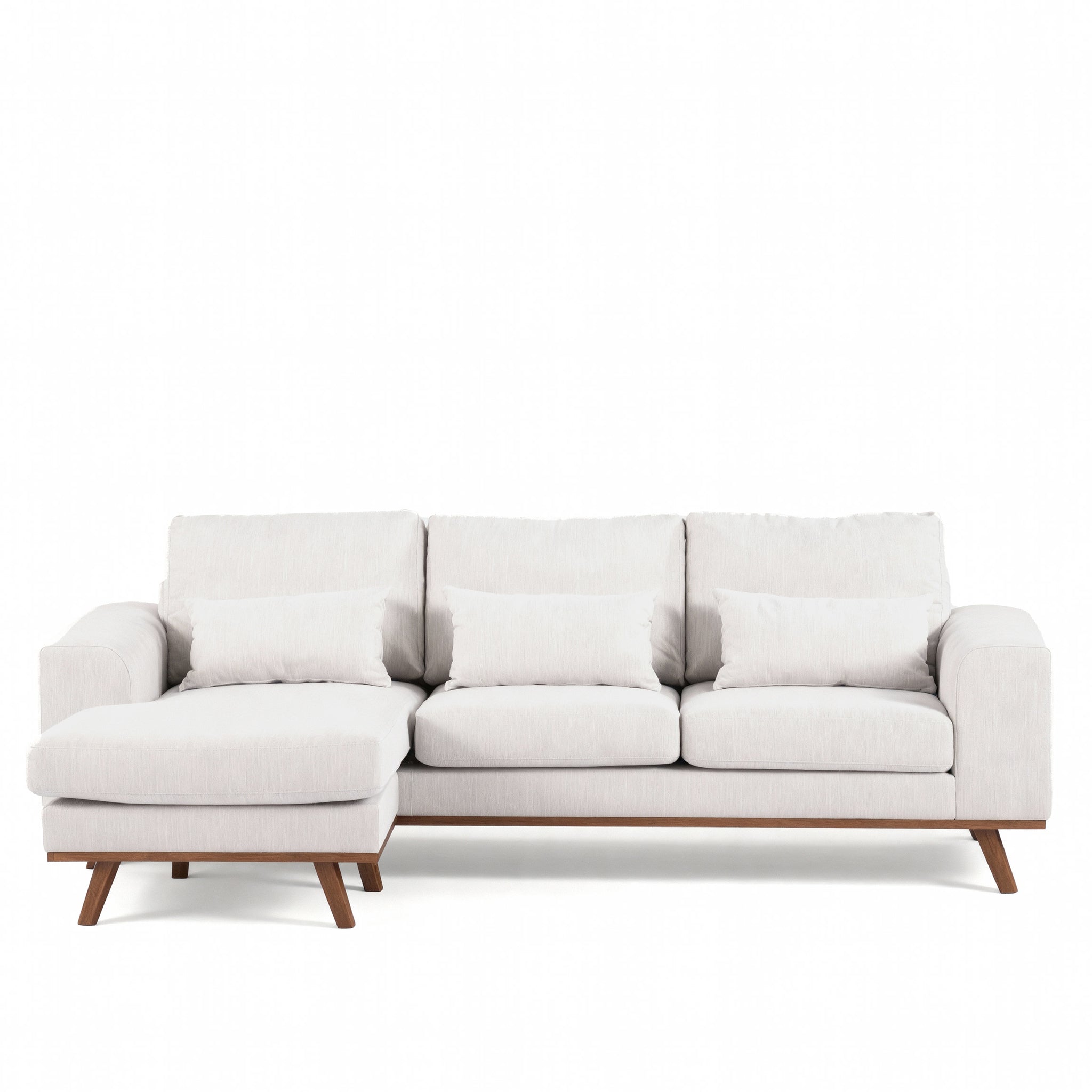 Japandi, 3-zitsbank CL L+R, stof Grande 03, G460 beige