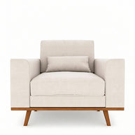 Japandi, 1-zitsfauteuil, stof Grande 03, G460 beige