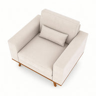 Japandi, 1-zitsfauteuil, stof Grande 03, G460 beige