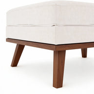 Japandi poef, stof Melva 02, M460 beige