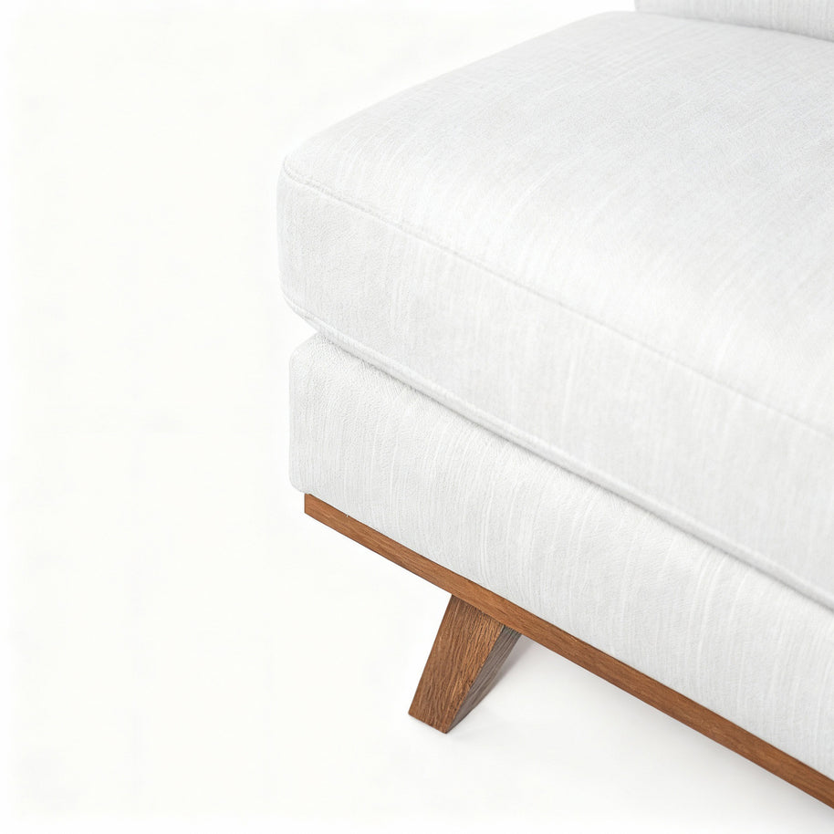 Japandi, 3-zits hoek rechts CL, stof Melva 02, M460 beige