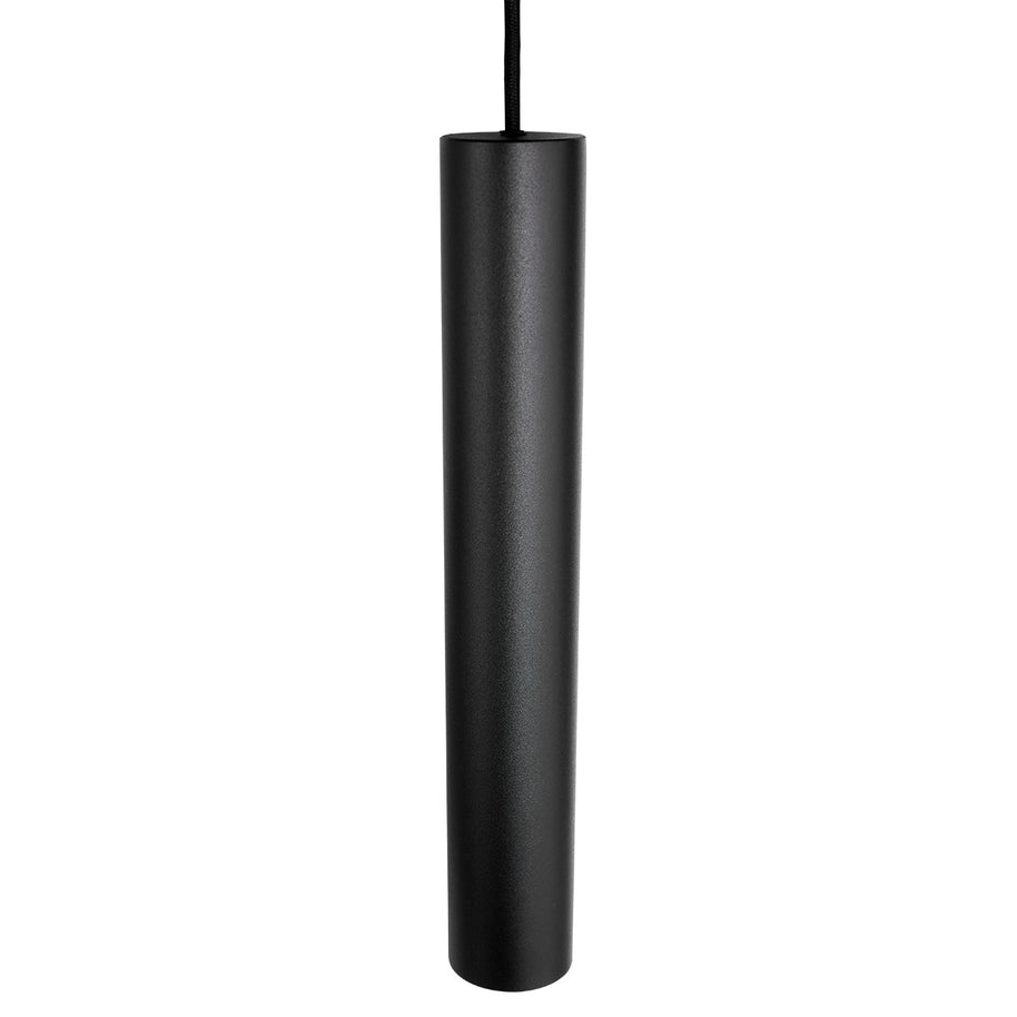 Reflexion 3796ZW hanglamp, zwart, 9-lichts met rookglas
