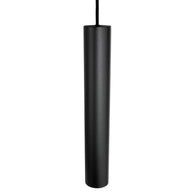 Reflexion 3796ZW hanglamp, zwart, 9-lichts met rookglas