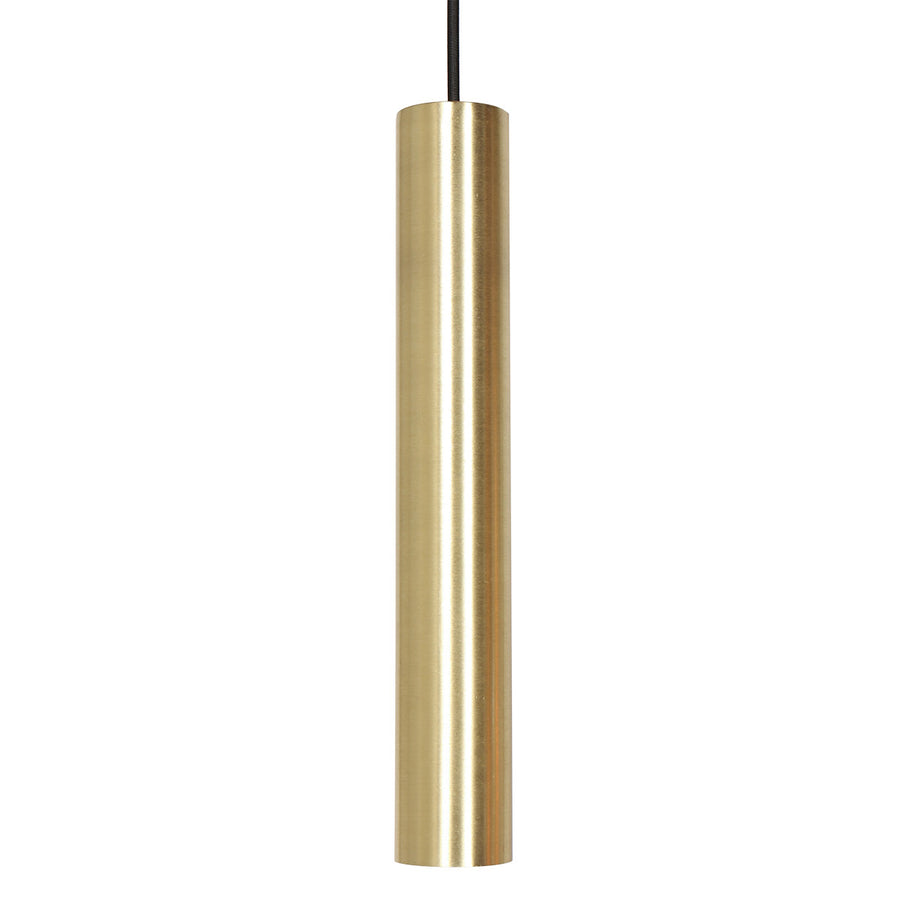Hanglamp Bollique 3799ME messing 9-lichts met amberkleurig glas