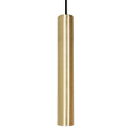 Hanglamp Bollique 3799ME messing 9-lichts met amberkleurig glas
