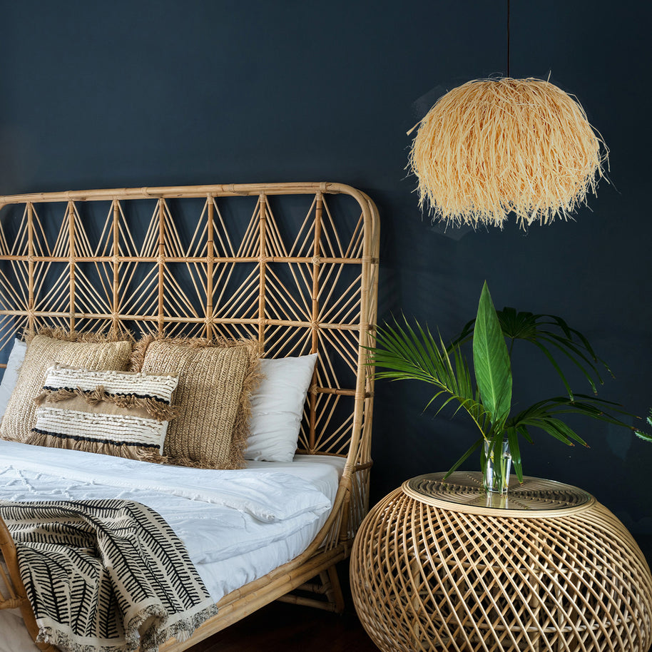 Hanglamp Grass 3819BE met E27-fitting kleur beige blank