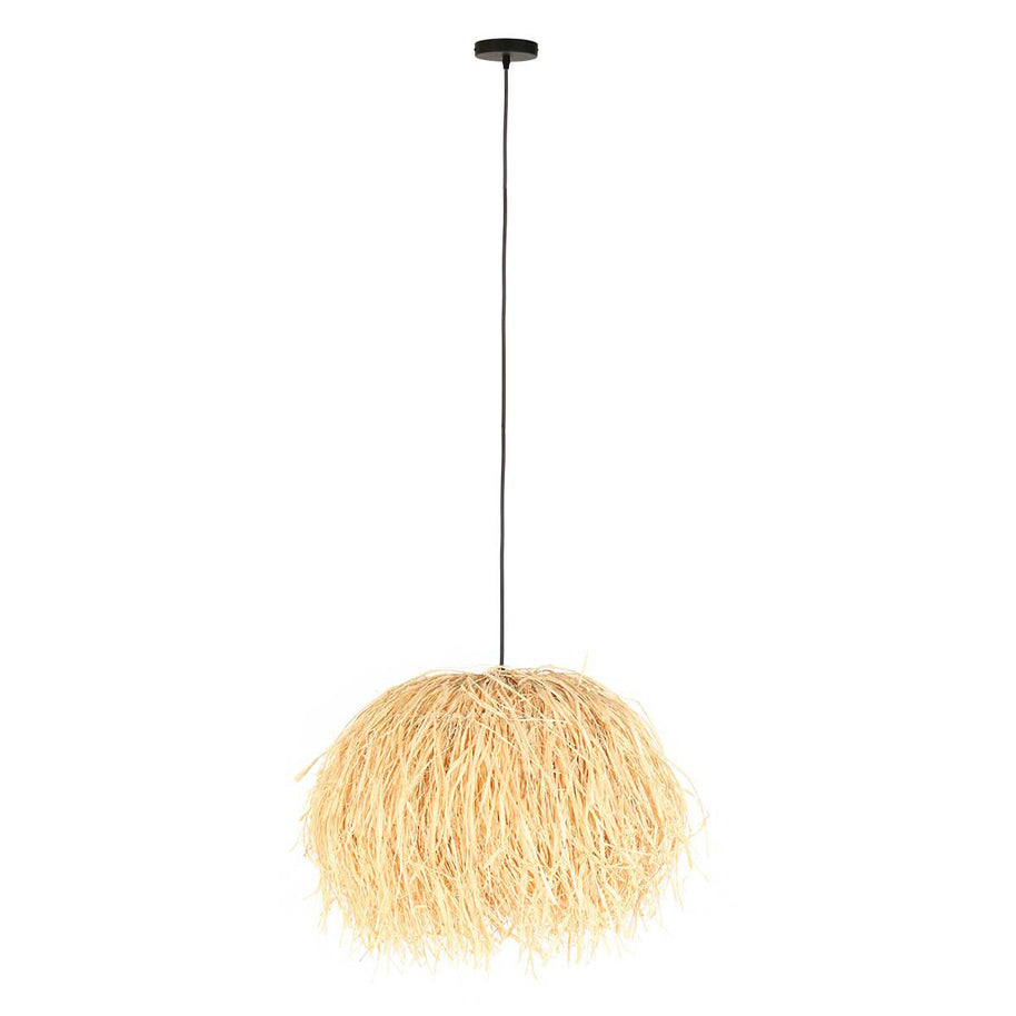 Hanglamp Grass 3819BE met E27-fitting kleur beige blank