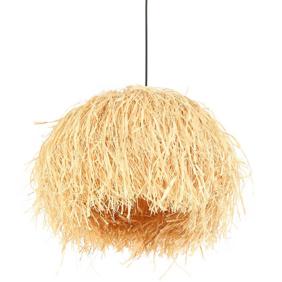 Hanglamp Grass 3819BE met E27-fitting kleur beige blank