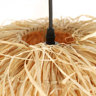 Hanglamp Grass 3819BE met E27-fitting kleur beige blank