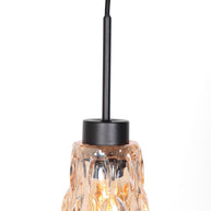 Hanglamp Vidrio 3831ZW ambergeel glas