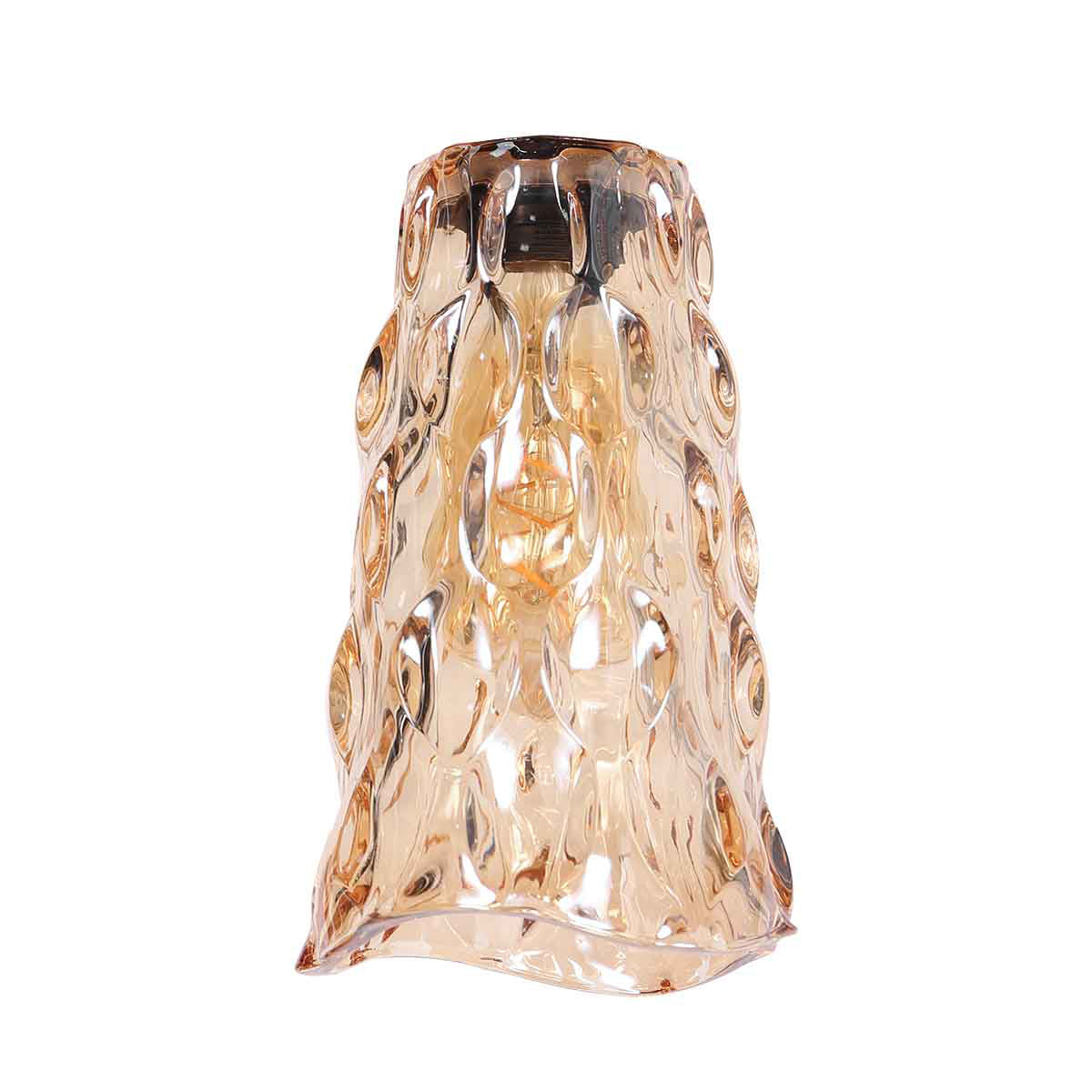 Hanglamp Vidrio 3831ZW ambergeel glas