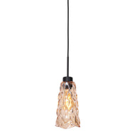 Hanglamp Vidrio 3831ZW ambergeel glas