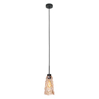 Hanglamp Vidrio 3831ZW ambergeel glas