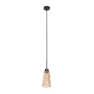 Hanglamp Vidrio 3831ZW ambergeel glas