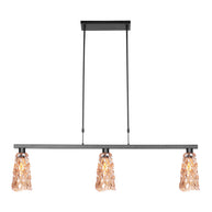 Hanglamp Vidrio 3832ZW ambergeel glas