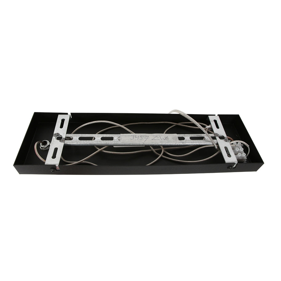 Hanglamp Vidrio 3832ZW ambergeel glas