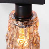 Hanglamp Vidrio 3832ZW ambergeel glas