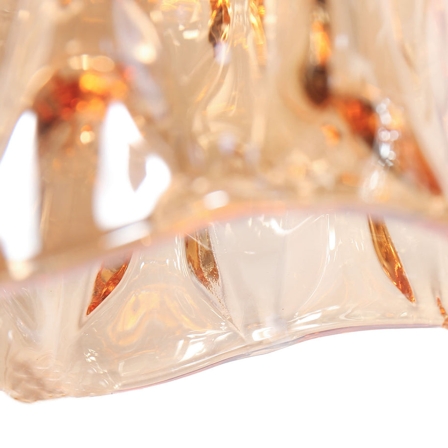 Hanglamp Vidrio 3832ZW ambergeel glas