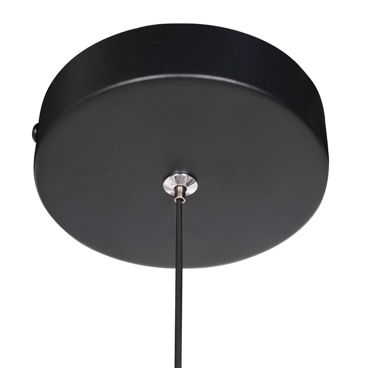 Hanglamp Geripu 3840ZW Ø15 cm geribbeld kunststof met LED-module