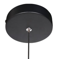 Hanglamp Geripu 3840ZW Ø15 cm geribbeld kunststof met LED-module