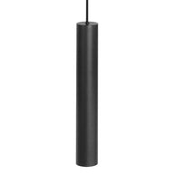 Hanglamp Tubel 3867ZW zwarte pendellamp met warm dimbaar licht