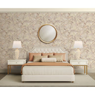 Behang Wallstitch paradijsvogel crème