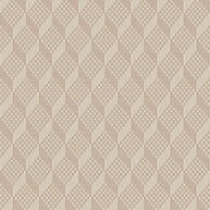 Behang Grace 3D gestikte kubus beige