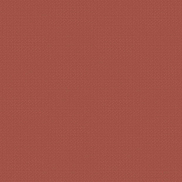 Behang Grace Diamond effen terracotta
